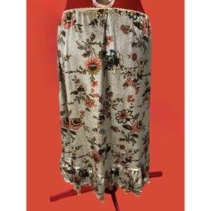 Free People Women’s Vintage Velvet Floral Skirt Size Medium